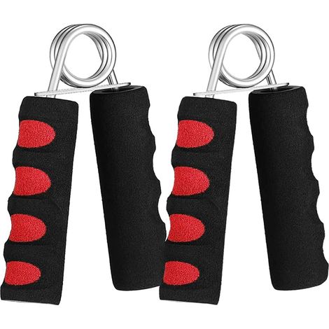 Handkrafttrainer aus weichem Schaumstoff zur schnellen Entwicklung der Handgelenk-, Unterarm- und Fingerkraft (2er-Pack).