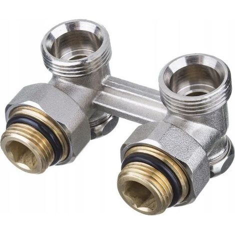 Válvula angular Invena cz-80-k15 latón 10 bar 110°C (1/3)