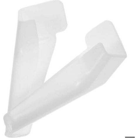 2pièces Rallonges De Gouttière Pour Camping Bec Verseur Pour Rail Anti-goutte Gouttières Pour Pare-brise Capuchons De Accessoi (1/5)