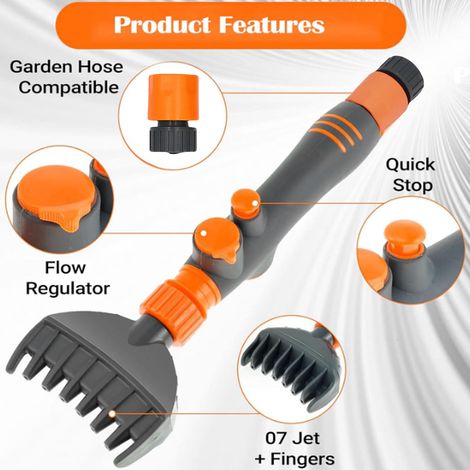 Brosse de Nettoyage Cartouche - Filtre Piscine - ABS Portable 9x28.5cm (1/5)