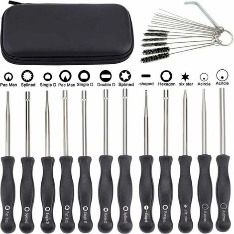outils réglage carburateur avec scredrivers acircle pour petit moteur 2 temps pour Husqvarna pour tronçonneuse lot de 12 (1/5)