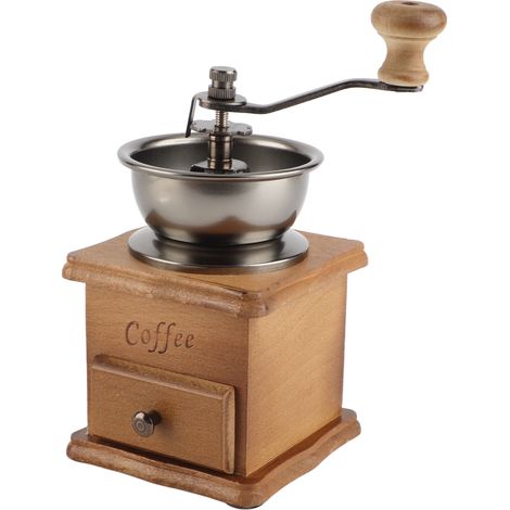 Moulin à café manuel mini vintage ustensile de cuisine domestique (1/5)