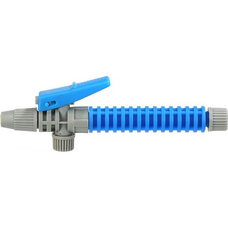 Lot de 2 poignées pulvérisateur à gâchette 175 mm, poignée pistolet pulvérisation agricole pour contrôle des cordyceps jardin, équipement dédié (bleu) Bleu 1PCS (1/5)