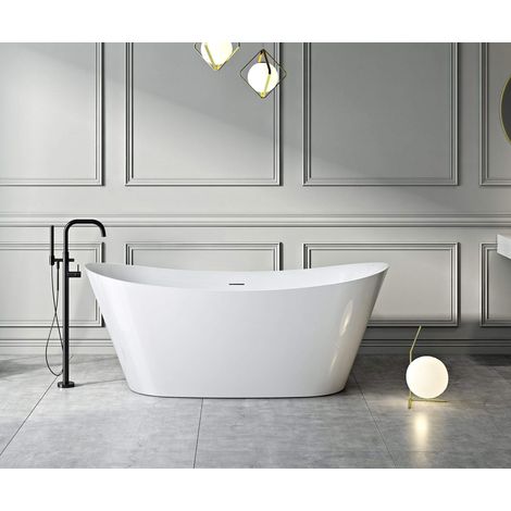 Freistehende Badewanne PALMA 170 cm (1/5)