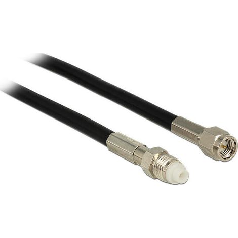 Delock cable de antena fme hembra  sma macho rg-58 10 m