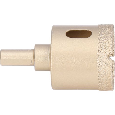 38-mm-Diamantkernbohrer mit Lötanschluss für Fliesen, Granit, Marmor, Porzellan, Glas und Steingut – professionelle Hohllochsäge (1/5)
