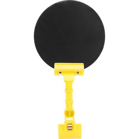 Panneau occultant de soudage, support jaune de forme ronde de 16cm de diamètre, Clip à changement automatique (1/5)