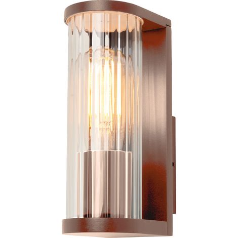 MAGALI Applique Mur Ext. IP44 IK04 corten E27 60W max. Lpe non incl. ARIC 3170