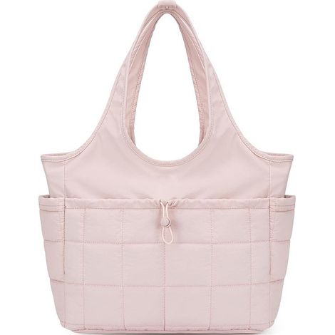 Sac cabas matelassé pour femme, léger et moelleux avec compartiment ordinateur portable (1/5)