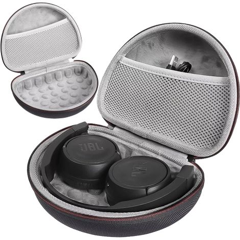 Alogy Schutzhülle für JBL Tune 600/510/500/460/450 Over-Ear-Kopfhörer, Schwarz (1/5)