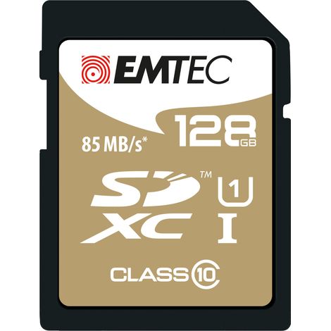 Emtec SDXC 128GB UHS-I U1 EliteGold (1/3)