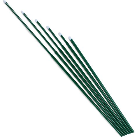 Tuteurs extensibles pour plantes grimpantes – Lot de 6 – Plastique – Hauteur ajustable jusqu'à 90 cm – Astuceo