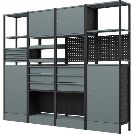 Sealey APMRSTACK2 Modular Racking System Combo 2.32m (1/5)