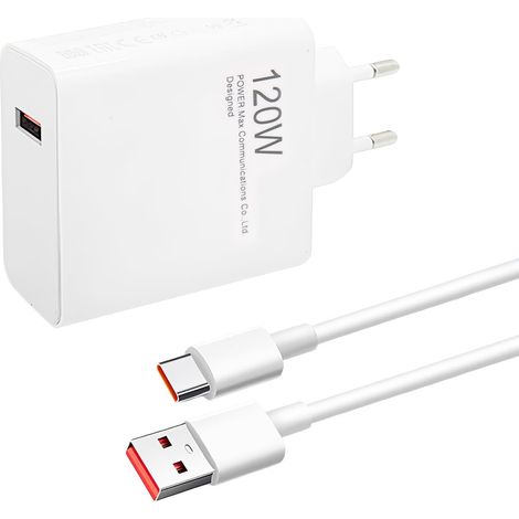 Cargador rápido de 120 W con cable USB-C de 1 m para Note 14 Pro, 13 Pro, 12, cargador para 14T Pro/14 Ultra/13T Pro/12T/13, POCO X6 X4, fuente de alimentación rápida
