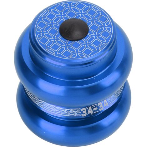Viaron Jeu de Direction 34mm Double Roulement pour VTT et Vélo de Route, Tige Fourche Bleue (1/5)