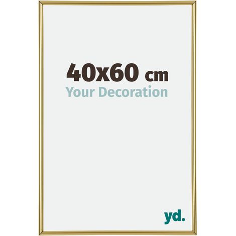 yd. - Cadre photo 40x60 - Or - Plastique - Annecy