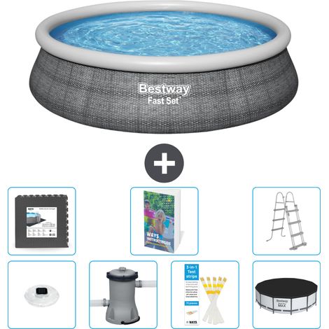 Bestway Piscina Bestway Fast Set Rotonda - 457x107 cm - 8-pezzi  S486 (1/5)