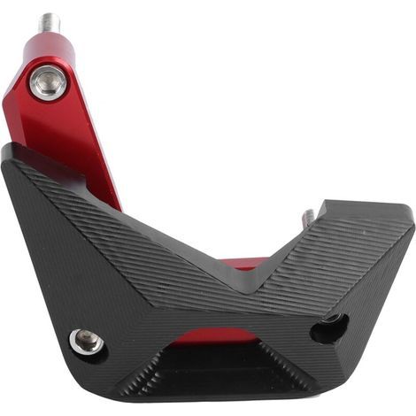 Support de protection latérale du moteur, coussinet de protection absorbant les chocs, compatible avec Z1000 et Z900, rouge.