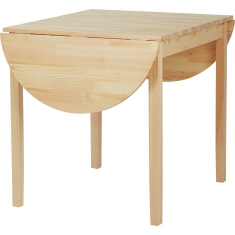 Table ovale pliante JENNY bois de pin