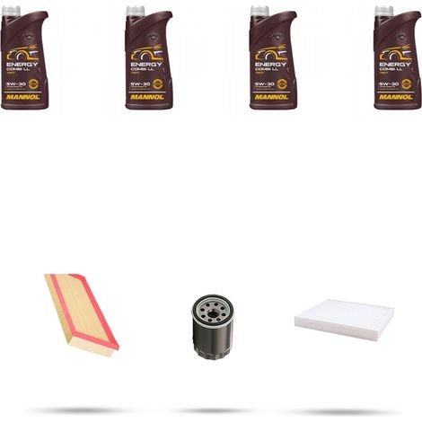 Kit tagliando 3 FILTRI e 4L OLIO compatibile con Suzuki Swift IV 1.6 100kw dal 2012 (1/5)
