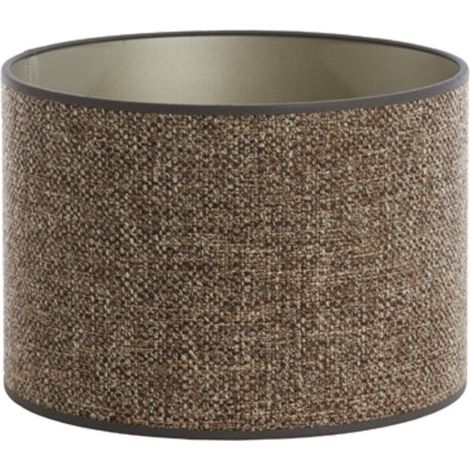 Light & Living - paralume - Saverna - marrone - tessile - Ø 30cm (1/3)