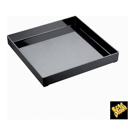 Vassoio Fashion 8020 Nero 300x300 mm - Elegante e Resistente - GOLD PLAST