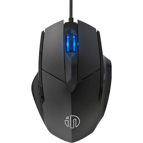 Souris USB , clic Silencieux et Suivi Optique, 1200 DPI, Souris de Bureau à 3 Boutons pour Ordinateur Portable PC , Noir, (1/5)