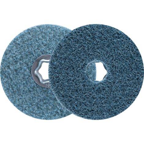 PFERD COMBICLICK harte Vliesronde CC Ø 100mm A240F für Feinschliff und Finish mit Winkelschleifer 10 Stk (1/5)