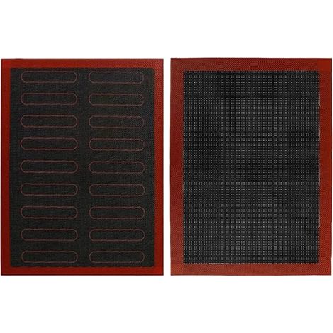 Reusable Non-Slip Silicone Baking Mats for Oven and Microwave (40 x 30 cm) (1/5)