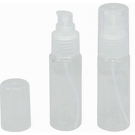 Cleafe - Set 4pz Bottiglia Viaggio Vuota Trasparente 30ml Dispenser Pompa Per Crema 79394 - (1/4)