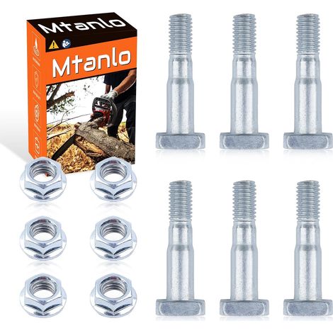 pour Husqvarna 61 266XP 268 272XP 362 365 371 372 pour tronçonneuse, kit de boulons de guide, 501815701, 501 81 57-01 (1/5)