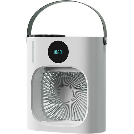 Mini condizionatore d'aria da 900 ml – 3 velocità – silenzioso – umidificatore – USB – raffrescatore d'aria portatile