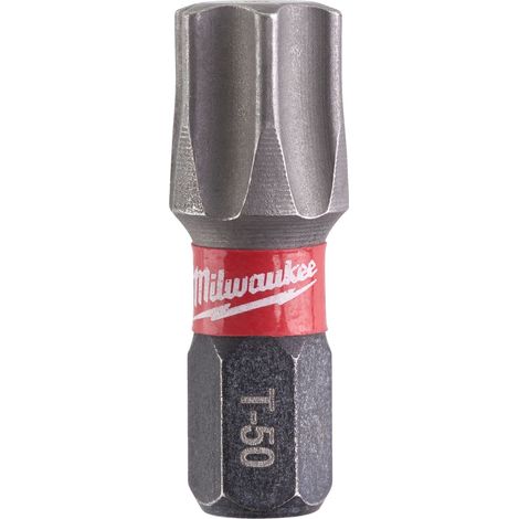 Milwaukee Bit 4932430891 (2) 25 mm Tx50 Shockwave Gen II, 1 pezzi (1/2)