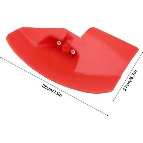 Carter de Protection pour débroussailleuse, Aisxx Carter de Protection en Plastique pour 24 26 28mm Dia. Débroussailleuse (1/4)