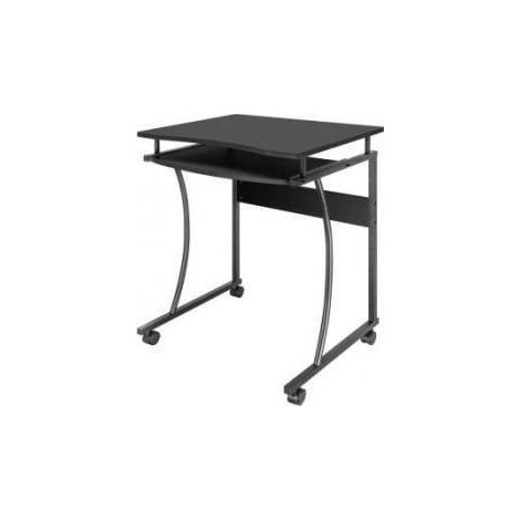Techly Kompakt Büro schwarz 60 cm modernes Design