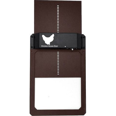 Abrepuertas automático para gallinero, sensor de luz para gallinero, cierrapuertas (1/4)