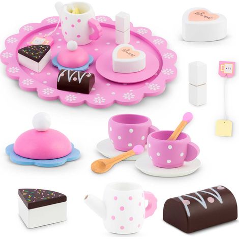 Servizio da tè giocattolo in legno RK-869 Ricokids (1/5)