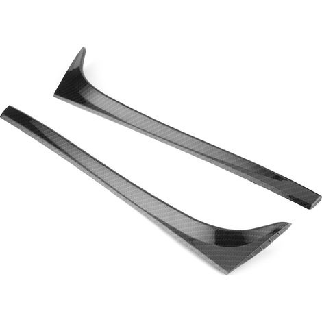 Heckscheibenspoiler-Seitenflügel-Zierleisten passend für MK7 MK7.5 2014–2018, Carbonfaser-Optik (1/5)