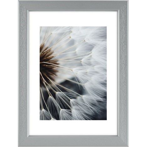 Cadre photo en plastique "Breeze", gris, 15 x 20 cm