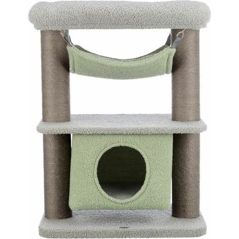 Trixie Lunito Junior rascador para gatos gris y menta 71 cm
