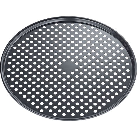 teglia per pizza, lamiera d'acciaio, diametro 36 cm / Kuchenprofi (1/3)