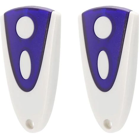 HOXILEELEOLot de 2 télécommande de Porte de Garage, Compatible avec Novoferm Novotron 502 MAX43-2 Novotron 512 MIX43-2 433,92MHzz (1/4)