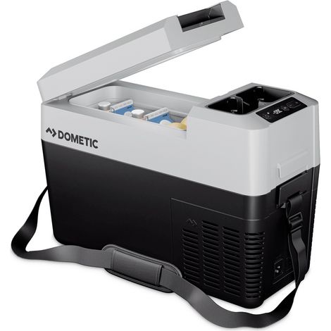 Portable electric cooler - DOMETIC - CFF12 - Compression - 13 liters - 12 V - 24 V cigarette lighter - 230 V - Black (1/4)