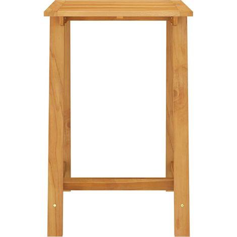 Maison Exclusive - Tavolo da Bar da Giardino 70x70x104 cm in Massello di Acacia (1/5)