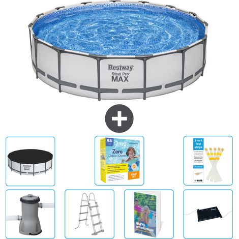 Bestway Steel Pro MAX Rund - 457x122 cm - 8-teilig S582