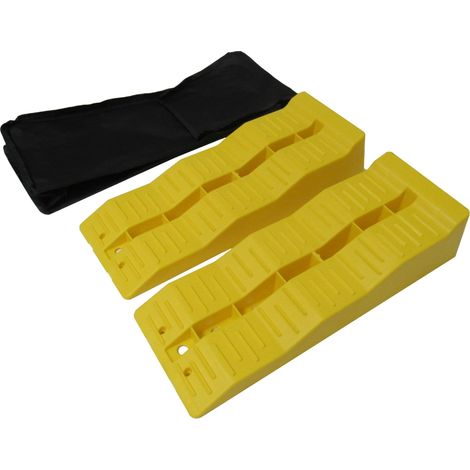 Caravan Levelling Ramps & Bag 3 Step 5 Ton (Heavy Duty Motorhome)