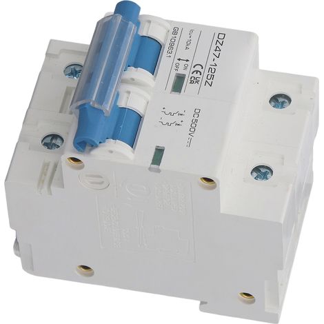 Disjoncteur 10 kA 2P professionnel, sectionneur CC pour système photovoltaïque 500 V CC D100 100 A (1/5)