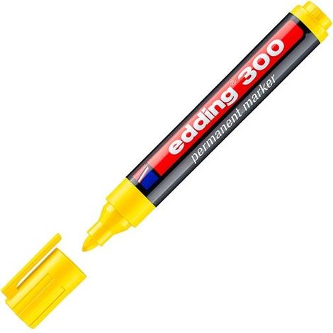 EDDING MARCADOR PERMANENTE 300 AMARILLO
