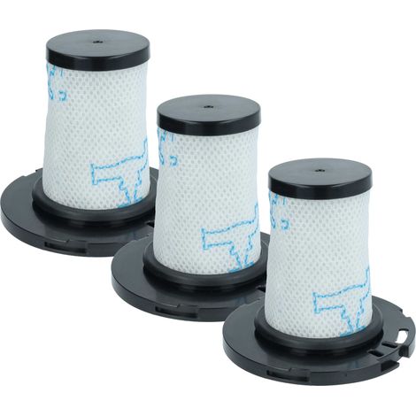 vhbw 3x filtro separador compatible con Tefal X-Force Flex Animal 11.60 TY9879WO, X-Force Flex Animal 14.60 TY9958WO aspiradoras