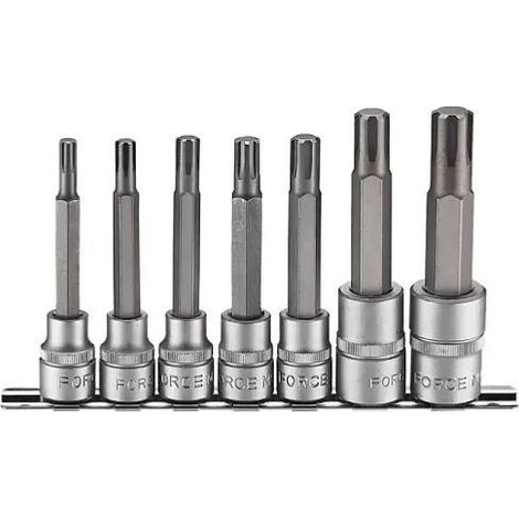 Douilles embouts ribe carre de 1/2 et 3/8 - rack de 7 embouts (1/2)